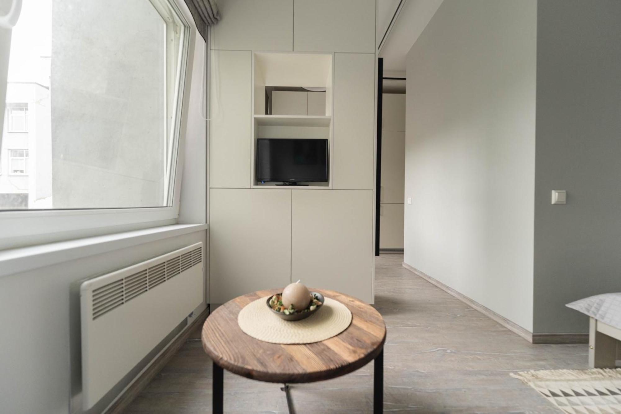 Íbúð Cozy And Modern Loft Next To The Old Town Vilnius